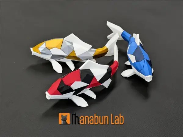 فایل STL ماهی کوی