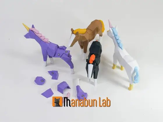 فایل STL اسب تک‌شاخ