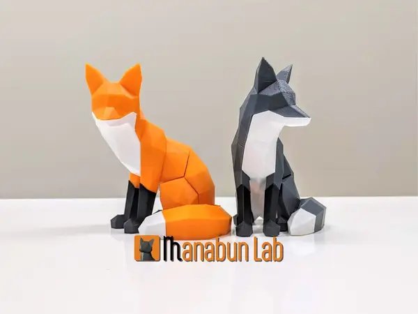فایل STL روباه معمولی