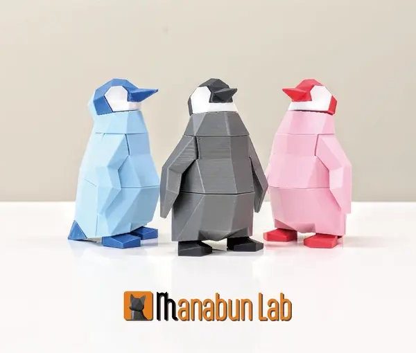 فایل STL بچه‌پنگوئن