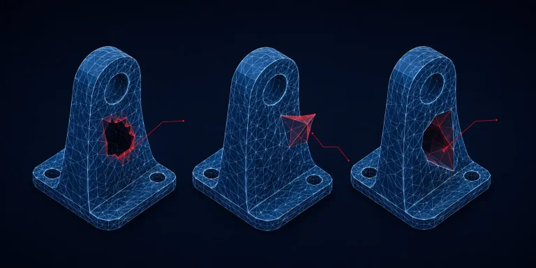 بررسی فایل STL پیش از ارسال: هفت ایراد رایج و راه رفعشان